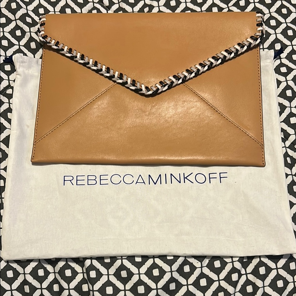 Rebecca Minkoff Tan Clutch Bag